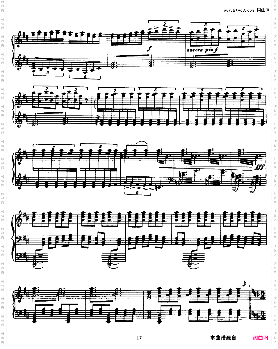 3首彼得鲁什卡小品 Three Movements from PetrushkaStravinsky 3 Movements from Petrouchka版本二