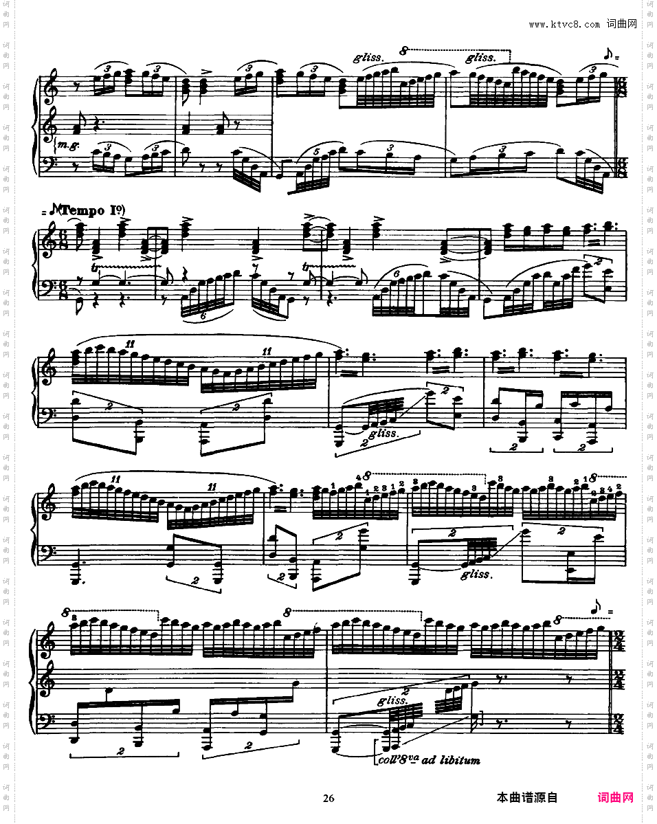 3首彼得鲁什卡小品 Three Movements from PetrushkaStravinsky 3 Movements from Petrouchka版本二