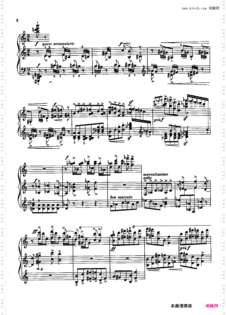 改编斯特拉文斯基 火鸟Stravinsky-Agosti Firebird Suite