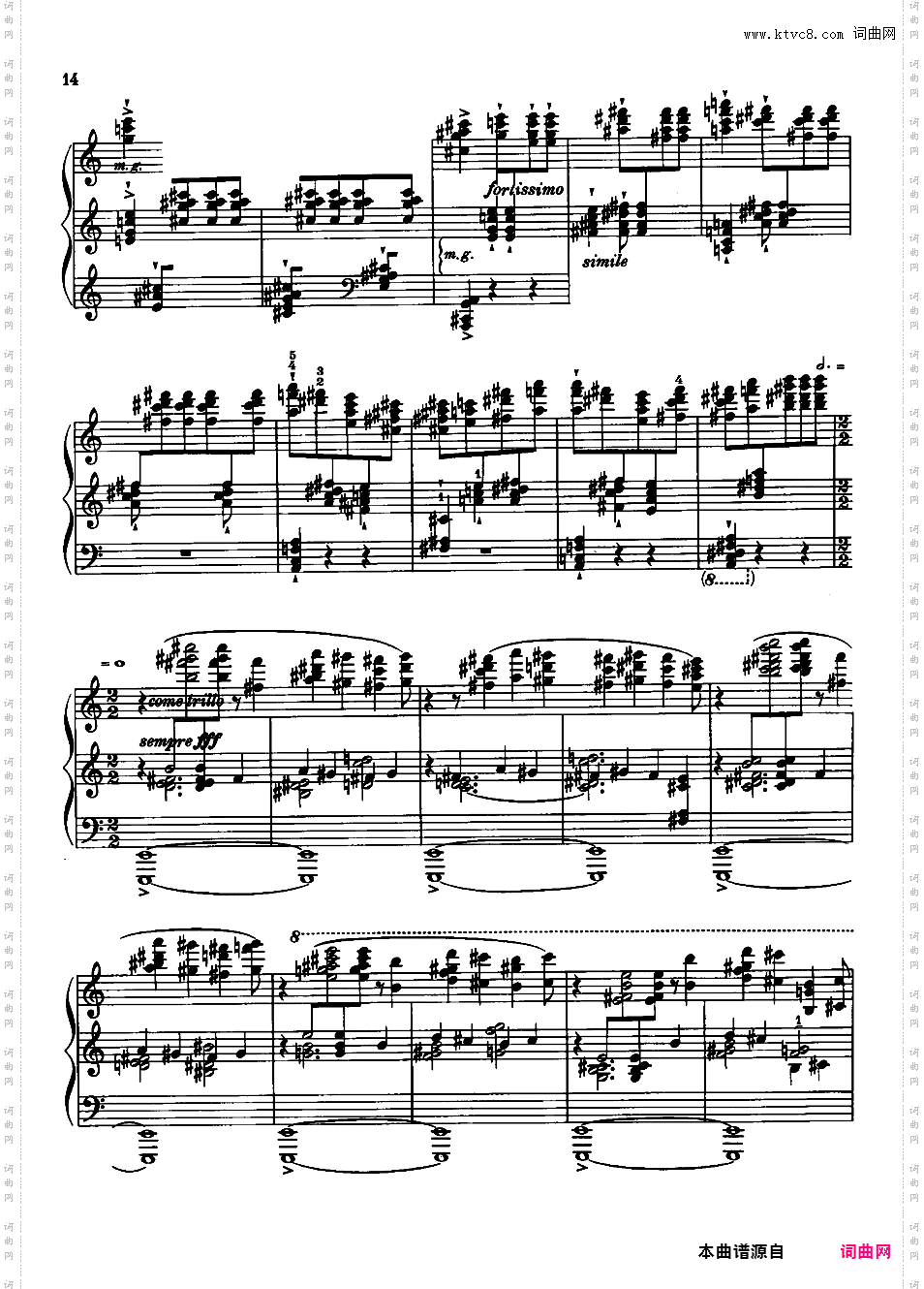 改编斯特拉文斯基 火鸟Stravinsky-Agosti Firebird Suite