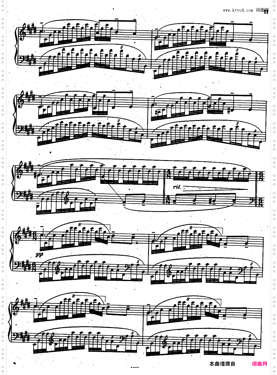 12首新练习曲 Twelve Etudes Nouvelles Op·29Bortkiewicz op29 12 E?tudes Nouvelles Book 2