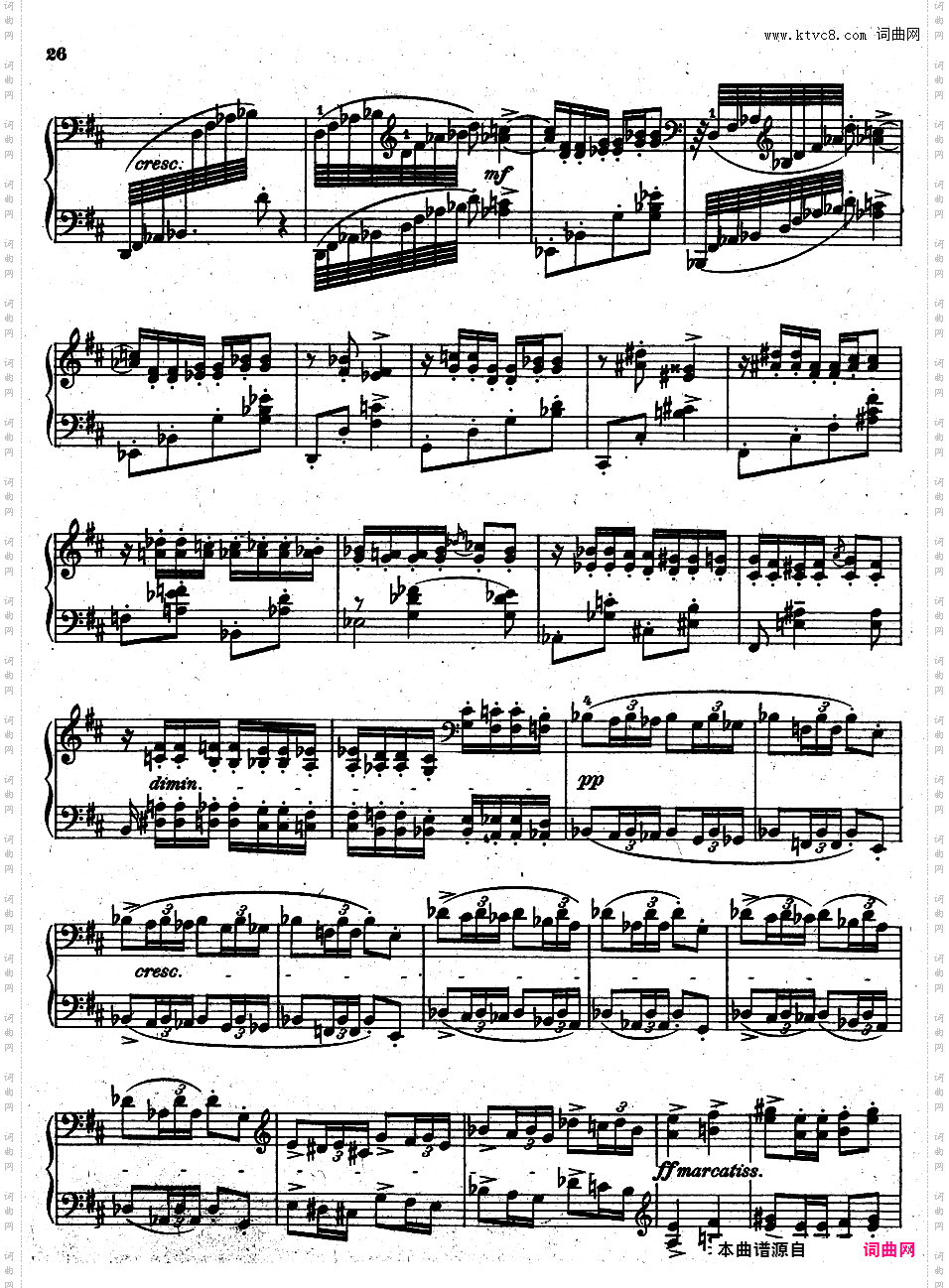 12首新练习曲 Twelve Etudes Nouvelles Op·29Bortkiewicz op29 12 E?tudes Nouvelles Book 2