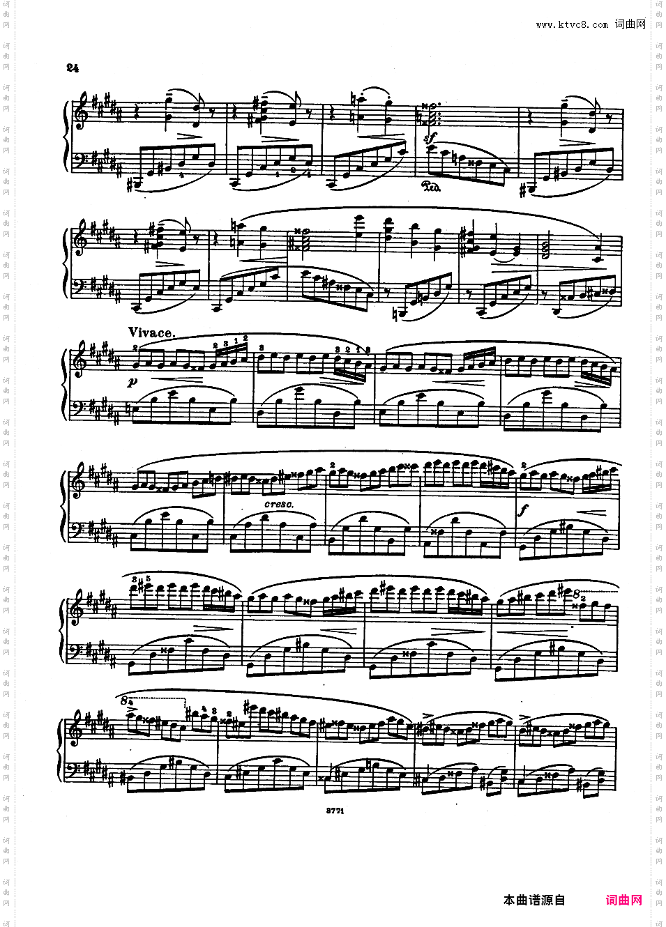 B大调第一钢琴奏鸣曲 Piano Sonata No·1 in B Major Op·9