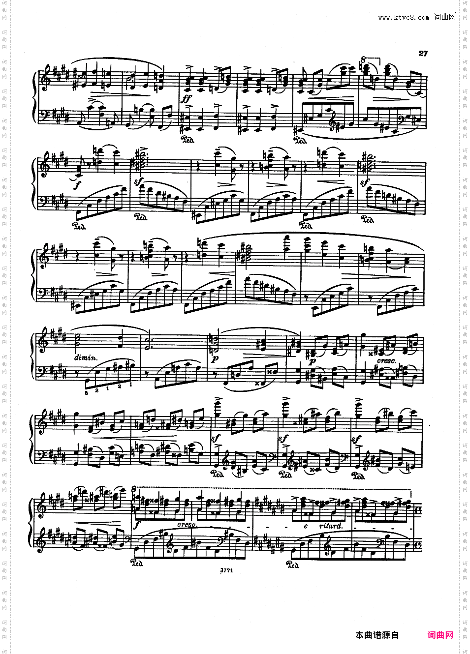 B大调第一钢琴奏鸣曲 Piano Sonata No·1 in B Major Op·9