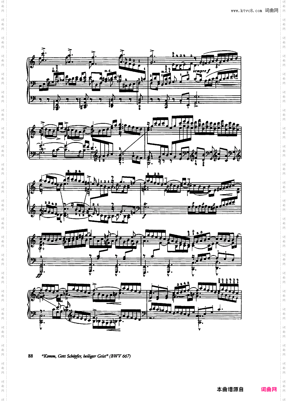 ------改编巴赫作品集------Bach-Busoni Ten Chorale Preludes ed· Dover
