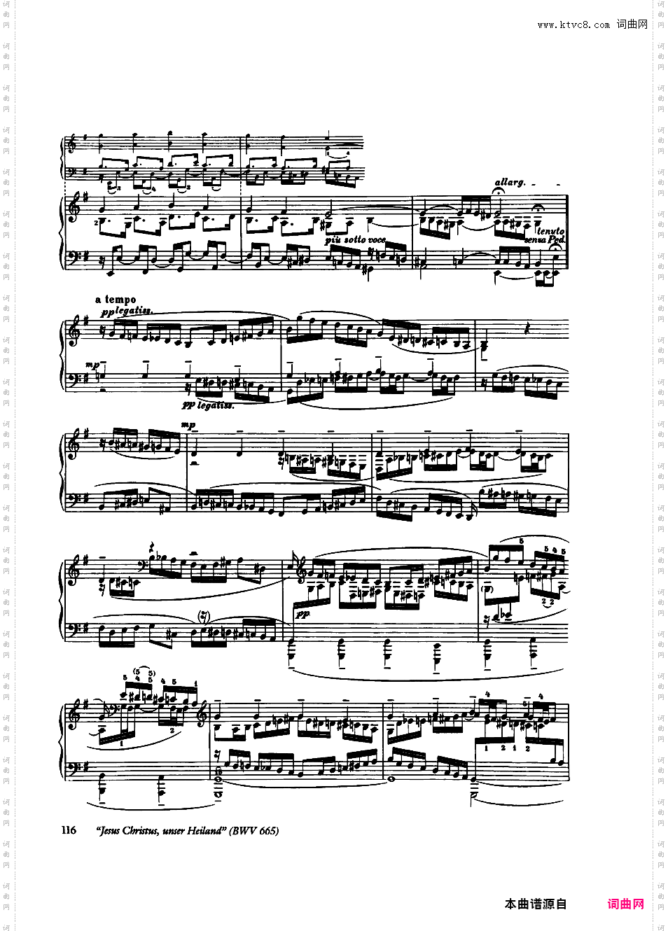 ------改编巴赫作品集------Bach-Busoni Ten Chorale Preludes ed· Dover