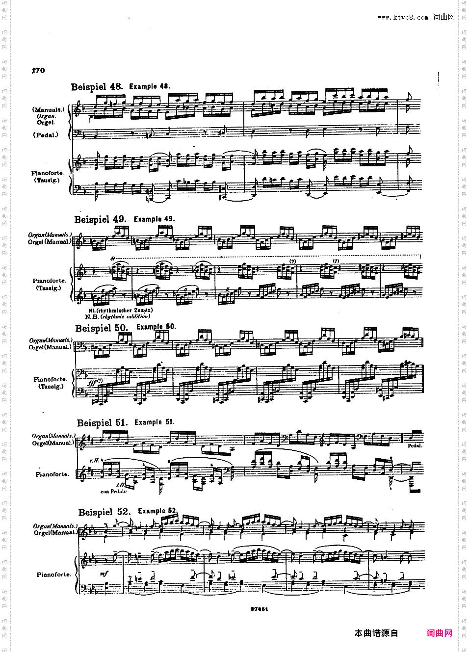 ------改编巴赫作品集------Bach-Busoni Von Der Uebertragung Bach'scher Orgelwer 2