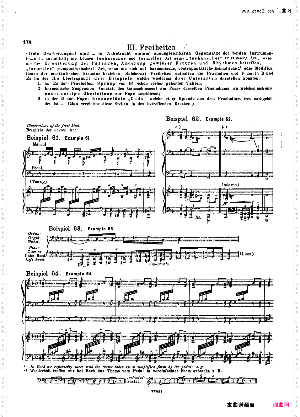------改编巴赫作品集------Bach-Busoni Von Der Uebertragung Bach'scher Orgelwerke Auf Das Pianoforte,n4