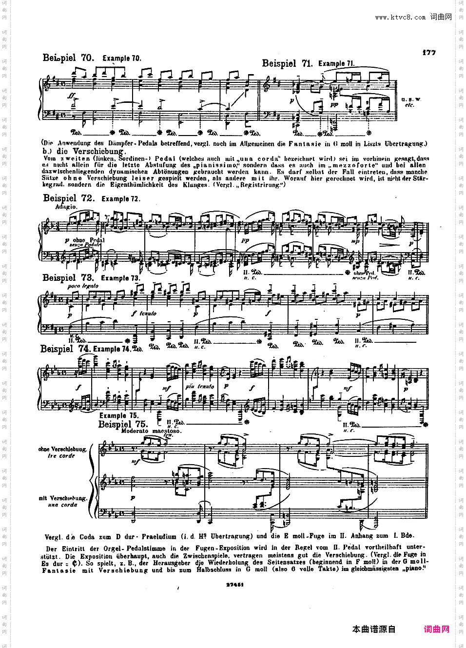 ------改编巴赫作品集------Bach-Busoni Von Der Uebertragung Bach'scher Orgelwer 3