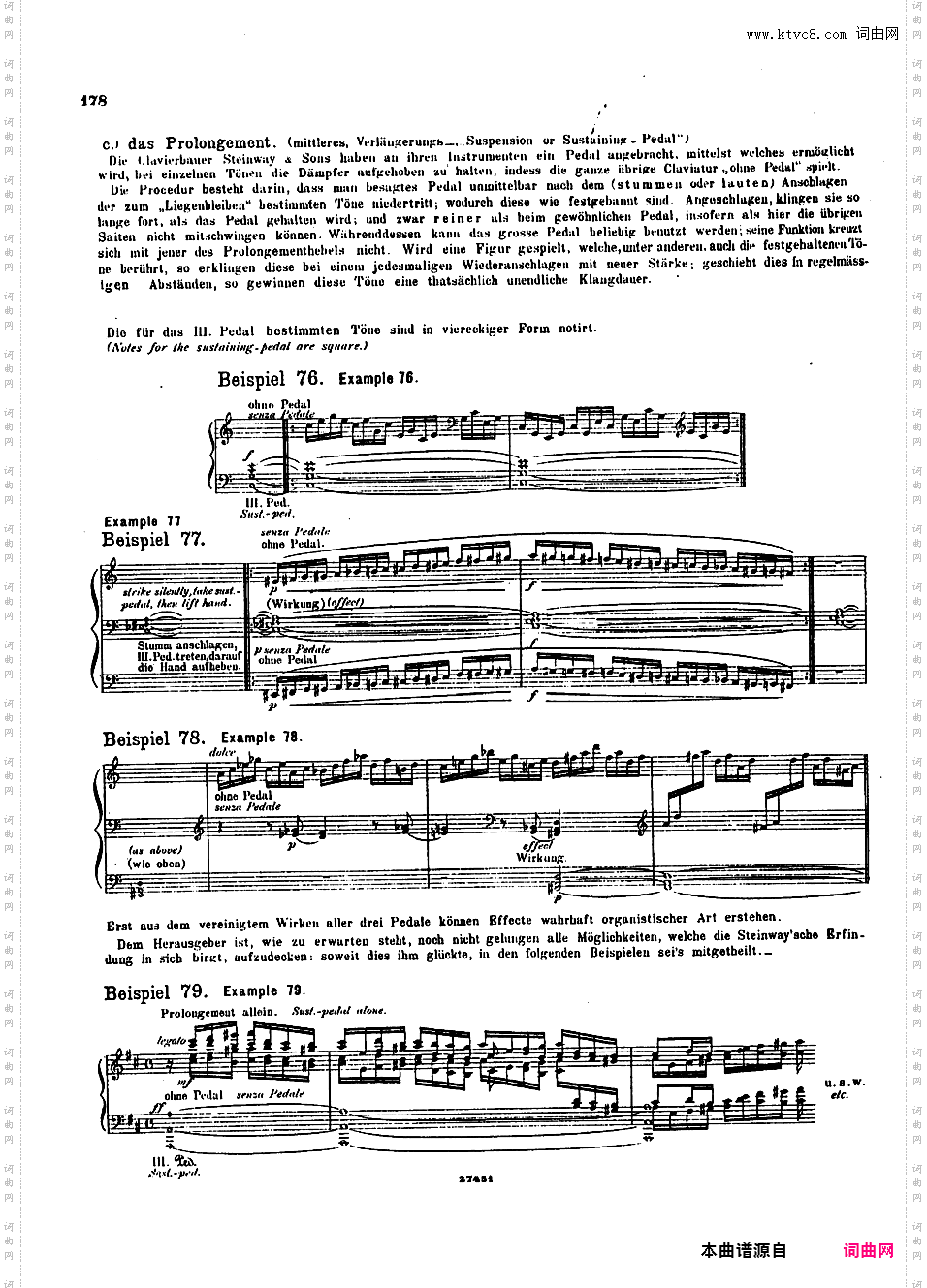 ------改编巴赫作品集------Bach-Busoni Von Der Uebertragung Bach'scher Orgelwer 3