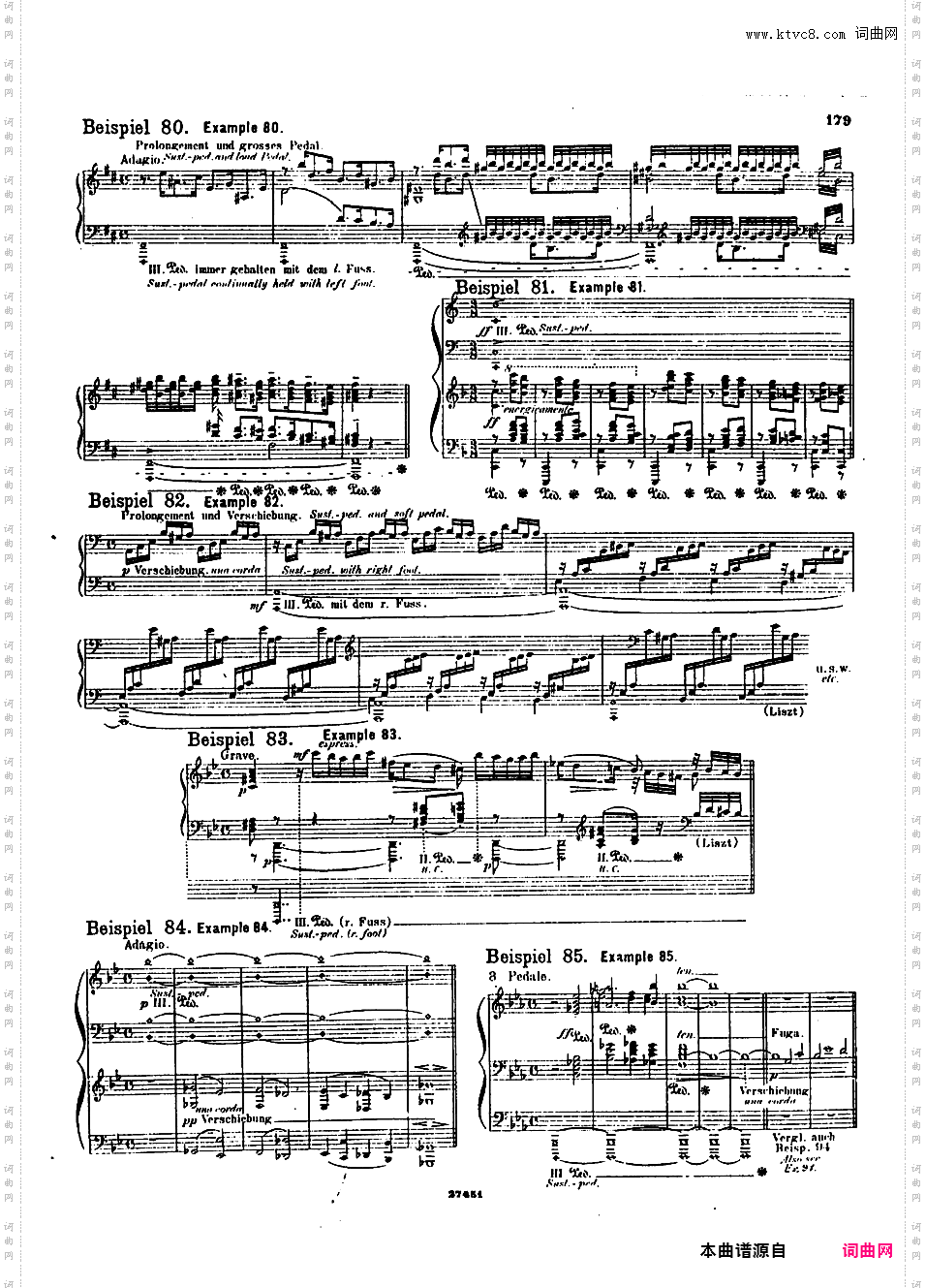 ------改编巴赫作品集------Bach-Busoni Von Der Uebertragung Bach'scher Orgelwer 3