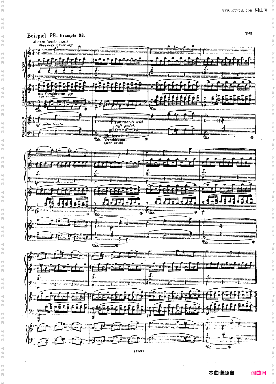 ------改编巴赫作品集------Bach-Busoni Von Der Uebertragung Bach'scher Orgelwer 4