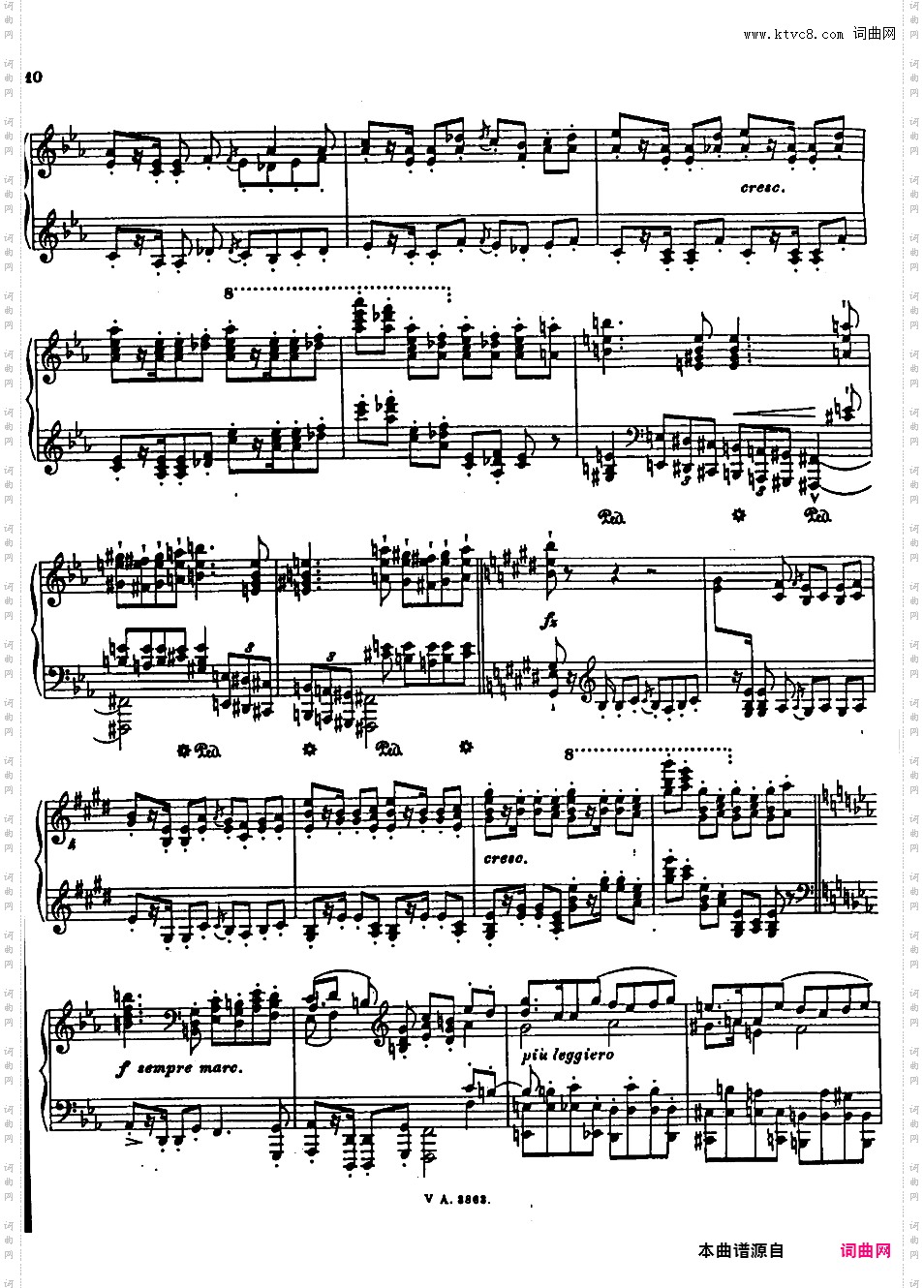 ------改编李斯特作品集------Liszt-Busoni Fantasie und Fuge uber den Choral Ad Nos