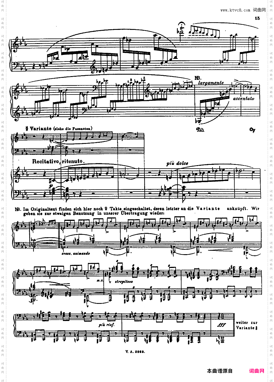 ------改编李斯特作品集------Liszt-Busoni Fantasie und Fuge uber den Choral Ad Nos