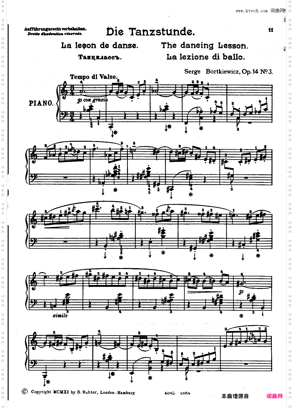 Souvenir d'Enface op14