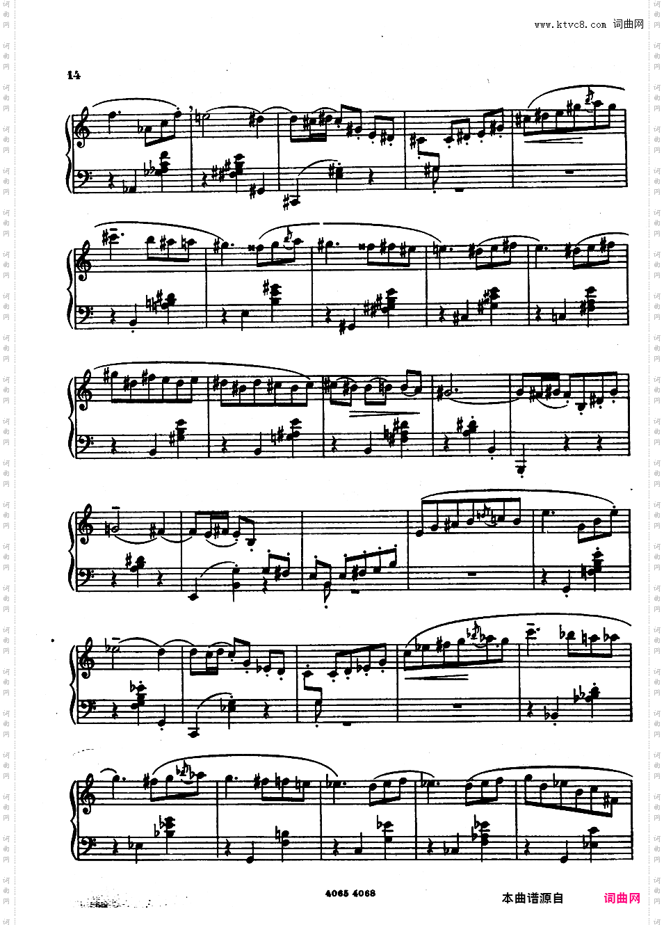 Souvenir d'Enface op14
