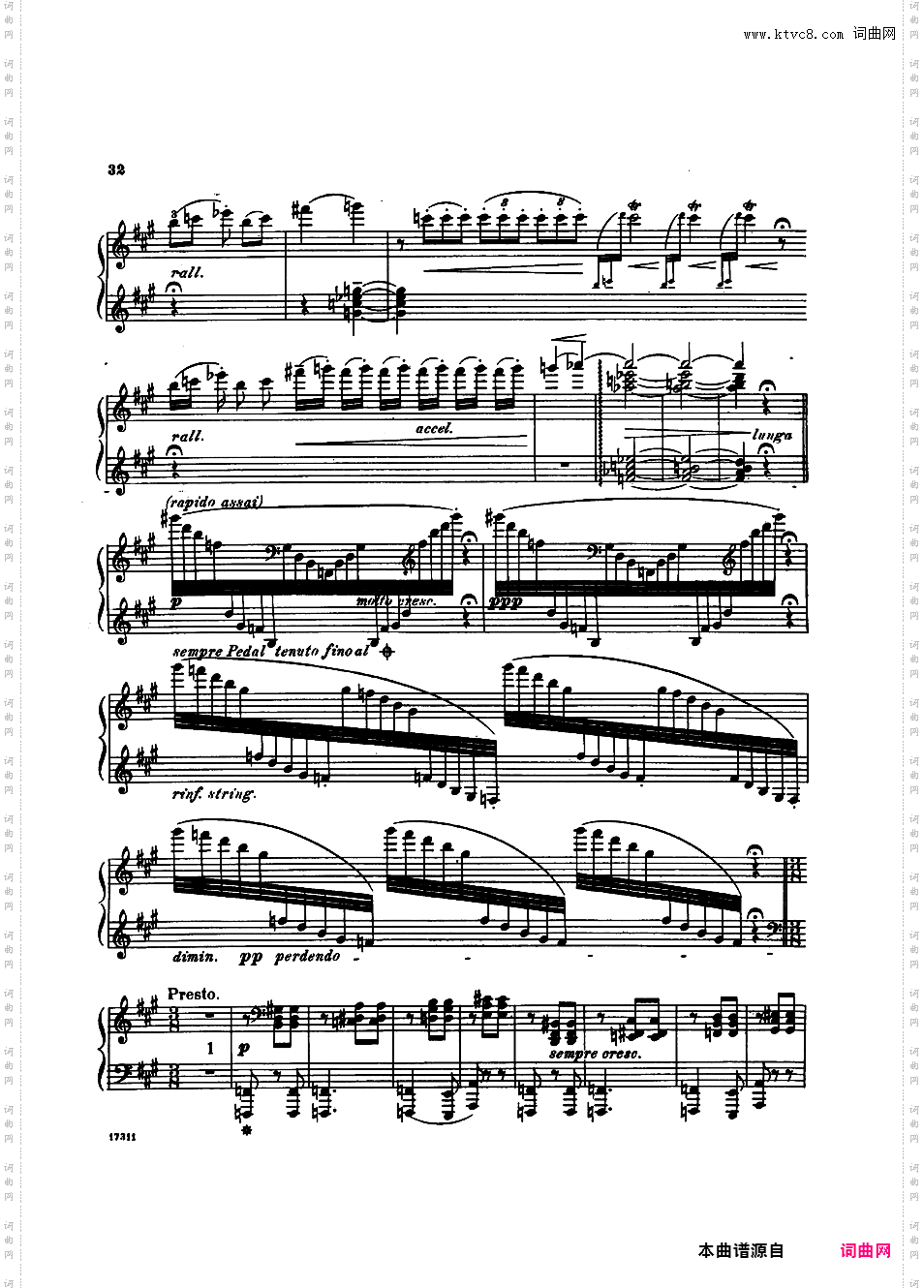 ------改编李斯特作品集------Liszt-Busoni Mephisto Waltz