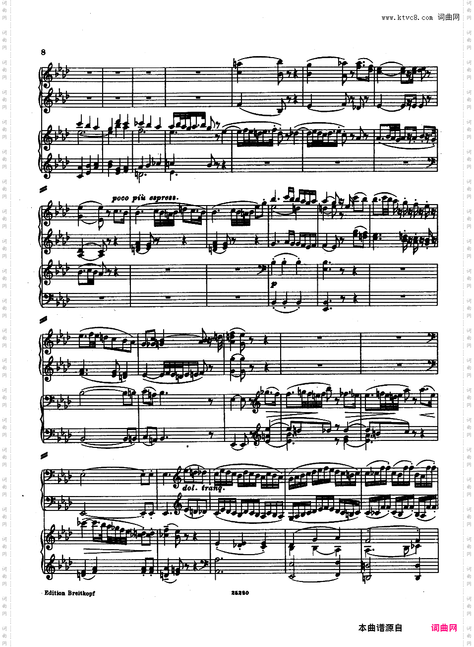 ------改编莫扎特作品集------Mozart-Busoni Fantasy on an Organ Waltz two pianos