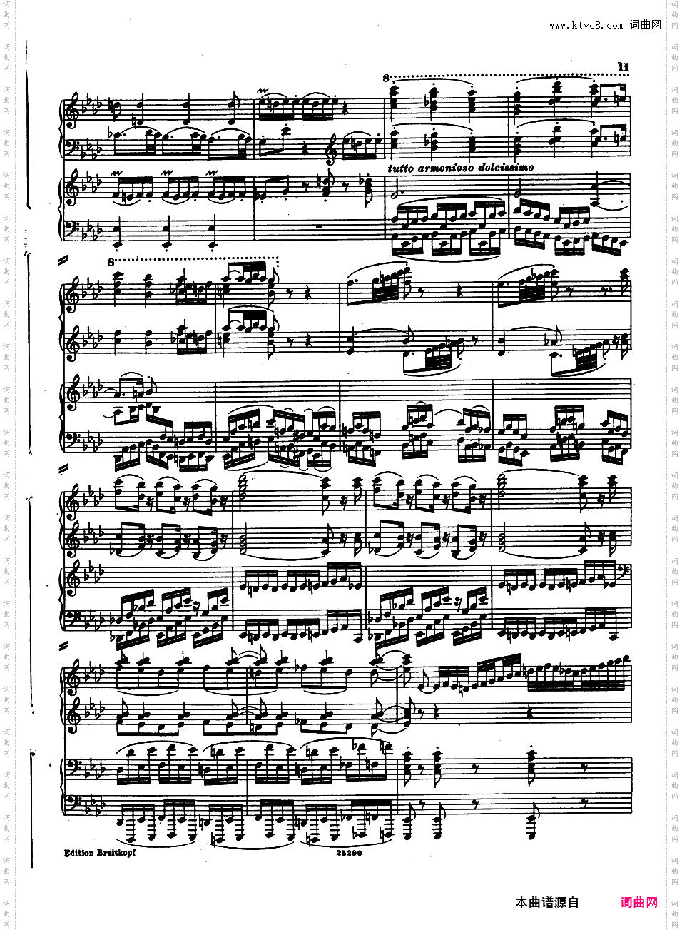 ------改编莫扎特作品集------Mozart-Busoni Fantasy on an Organ Waltz two pianos