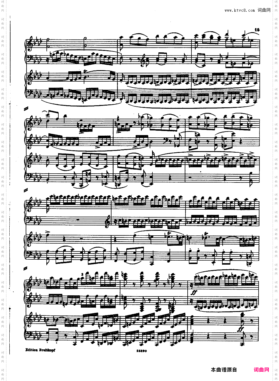 ------改编莫扎特作品集------Mozart-Busoni Fantasy on an Organ Waltz two pianos