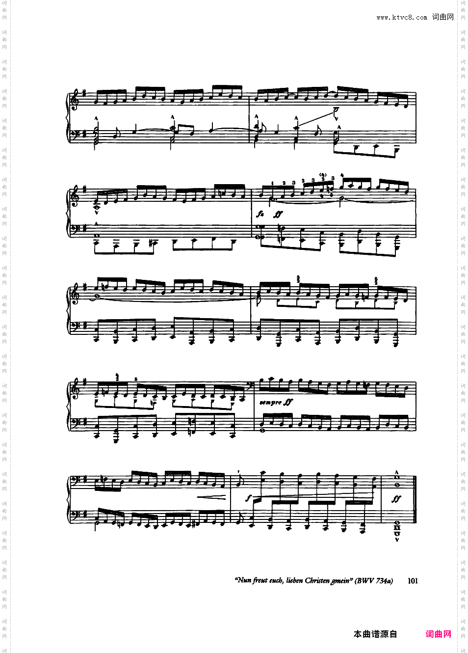 改编巴赫圣咏前奏曲 Bach-Busoni Chorale PreludesBach-Busoni Ten Chorale Preludes ed· Dover