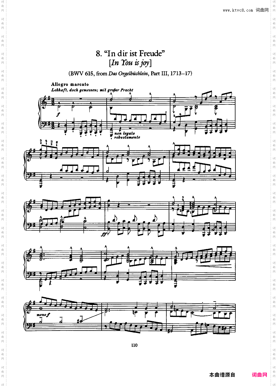 改编巴赫圣咏前奏曲 Bach-Busoni Chorale PreludesBach-Busoni Ten Chorale Preludes ed· Dover