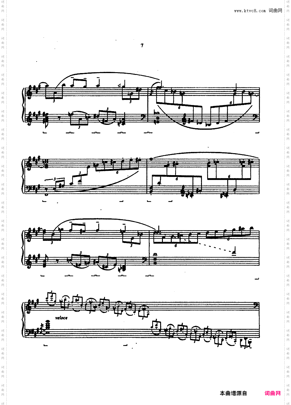 改编格什温练习曲 Gershwin Etudes - 根据七首歌曲改编