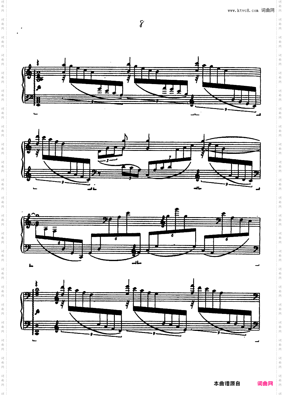 改编格什温练习曲 Gershwin Etudes - 根据七首歌曲改编