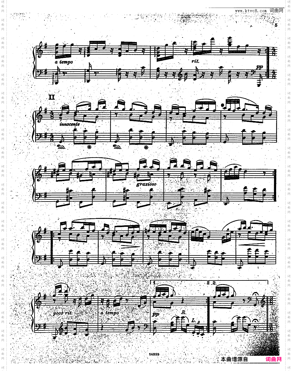 根据莫扎特唐璜改编Kempff Variationen uber ein Thema aus Mozarts Don Juan op10