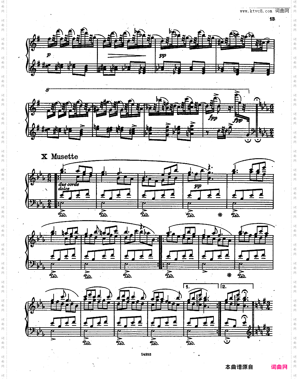 根据莫扎特唐璜改编Kempff Variationen uber ein Thema aus Mozarts Don Juan op10