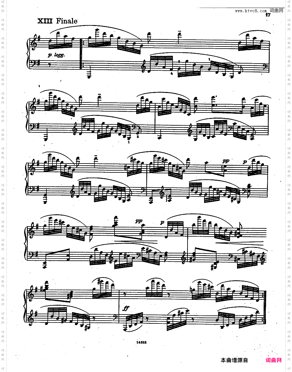 根据莫扎特唐璜改编Kempff Variationen uber ein Thema aus Mozarts Don Juan op10
