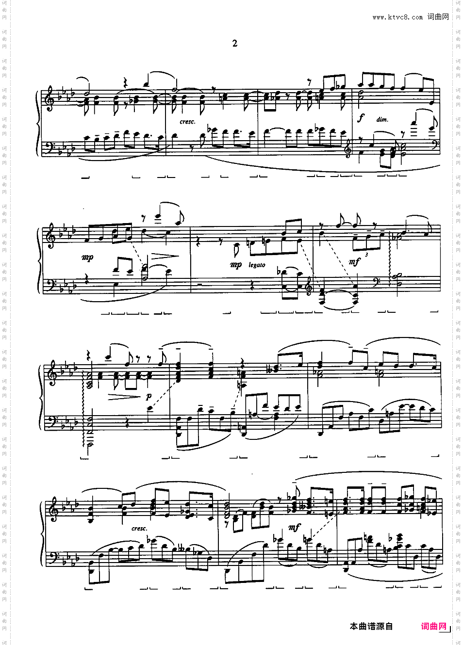 改编拉赫玛尼诺夫作品集wild rachmaninoffwild_rachmaninoff op14 no08-grieve