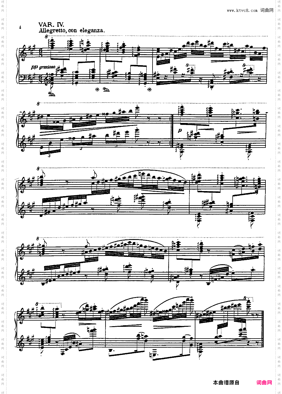 帕格尼尼主题练习曲 Studies on a Theme of Paganini Op·47b