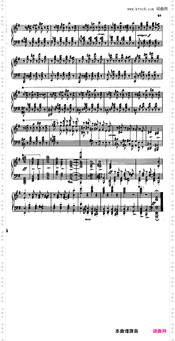 e小调钢琴奏鸣曲 Piano Sonata in e Minor Op·28