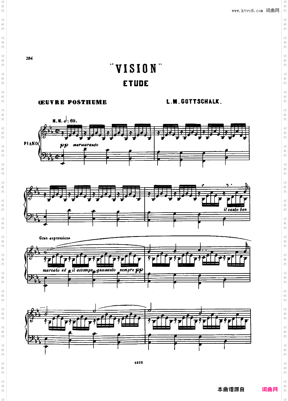 降E大调练习曲“幻影”Etude in E-flat Major ·