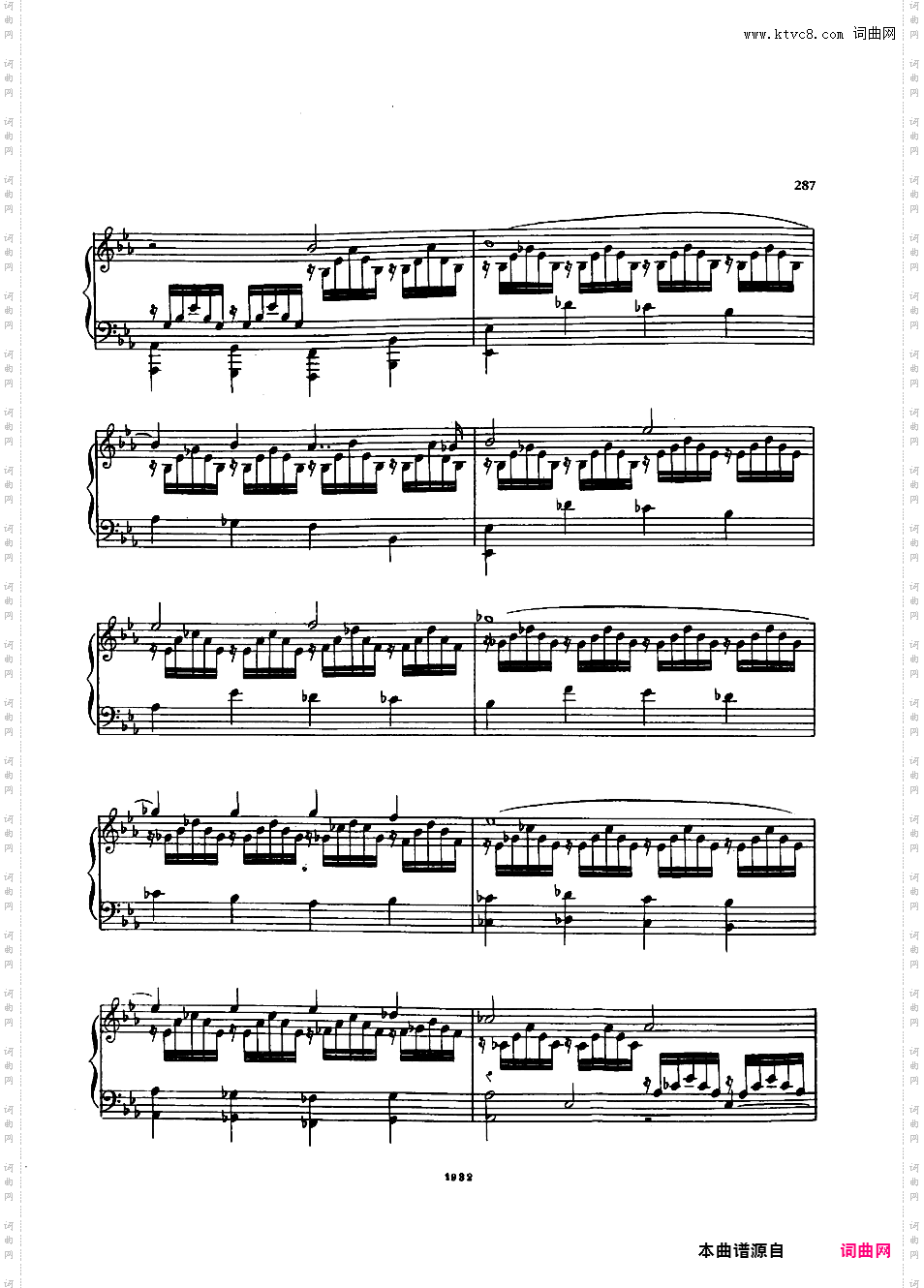 降E大调练习曲“幻影”Etude in E-flat Major ·