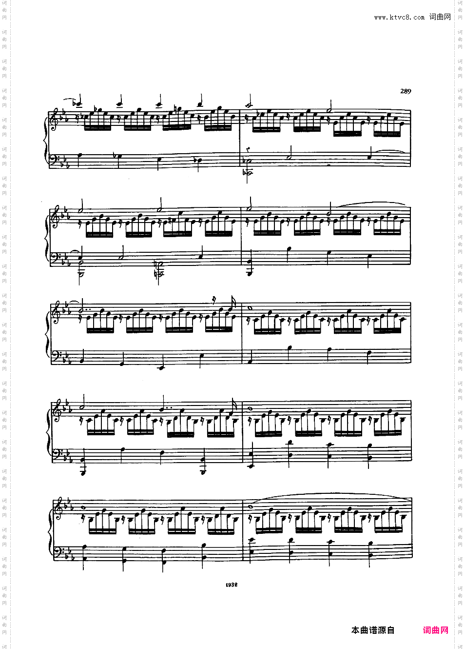 降E大调练习曲“幻影”Etude in E-flat Major ·