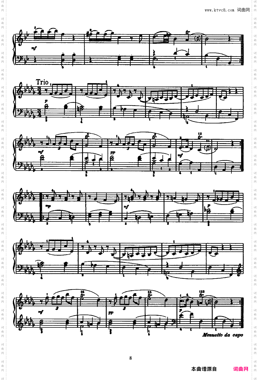 52首钢琴奏鸣曲 52 Piano SonatasPiano Sonata No 2 in Bb_NoRestriction