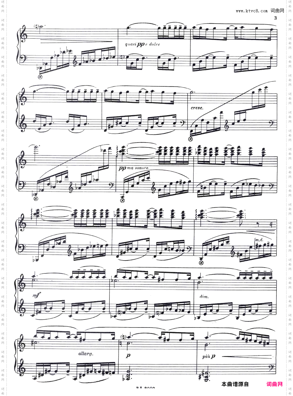 3首小品 Tres Piezas Op·6Ginastera 1941 Three Piezas