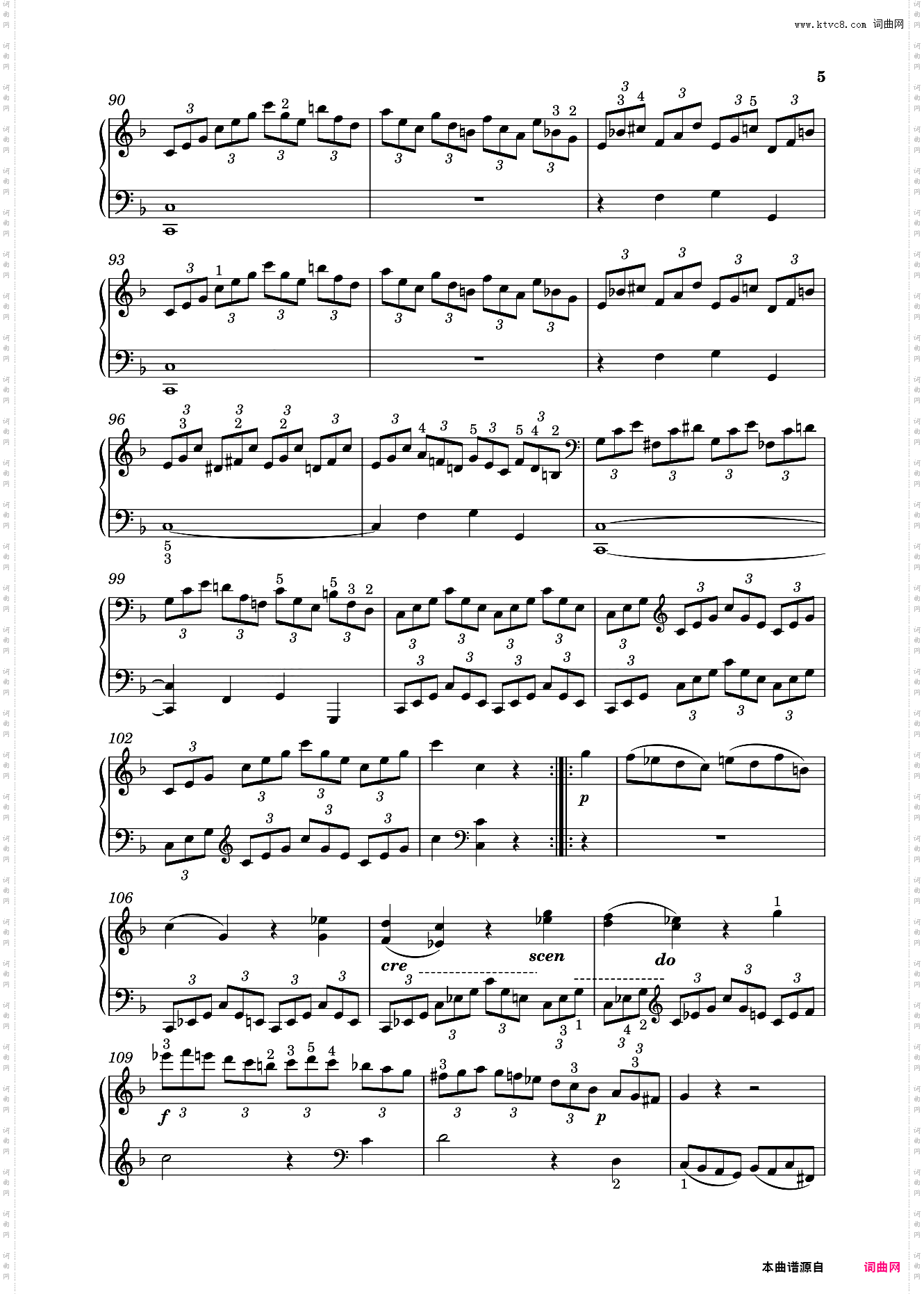 钢琴奏鸣曲KV533