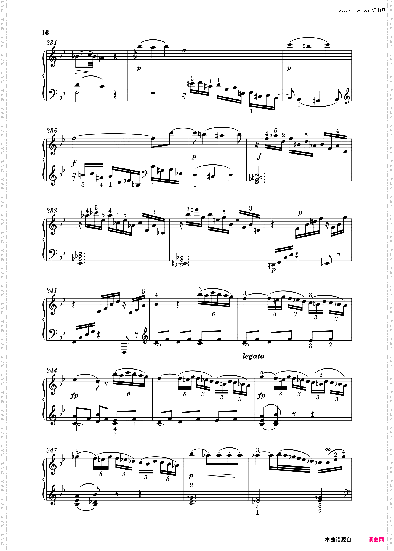 钢琴奏鸣曲KV533