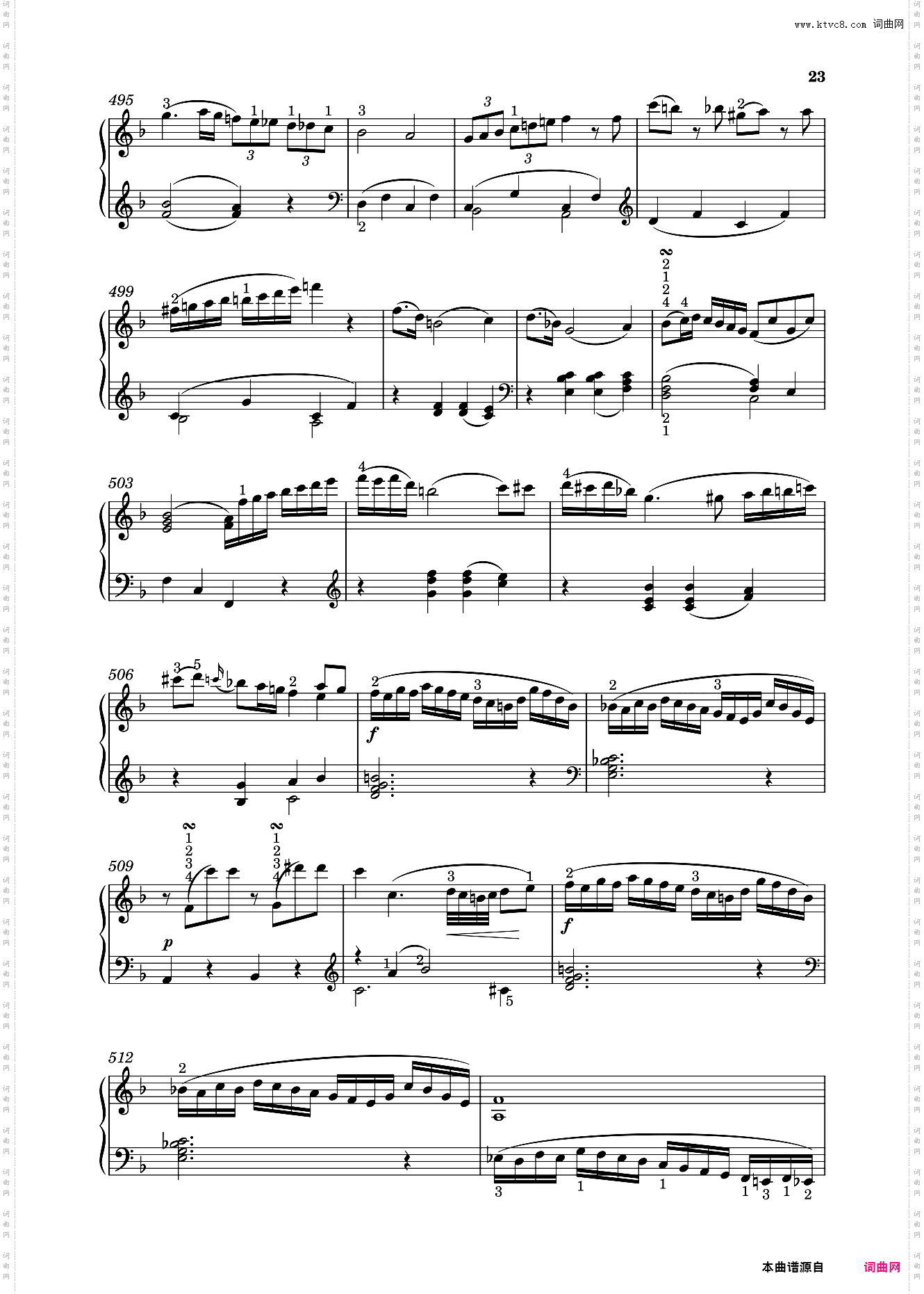 钢琴奏鸣曲KV533