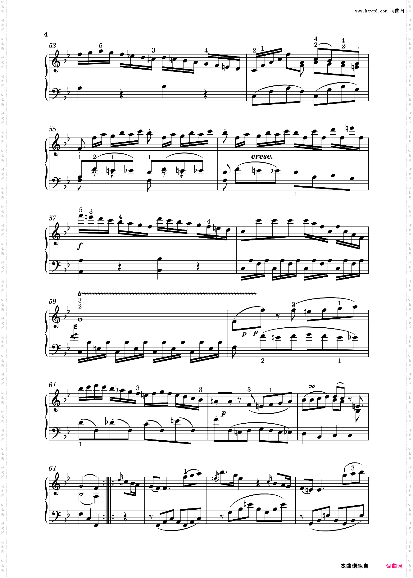 钢琴奏鸣曲KV333