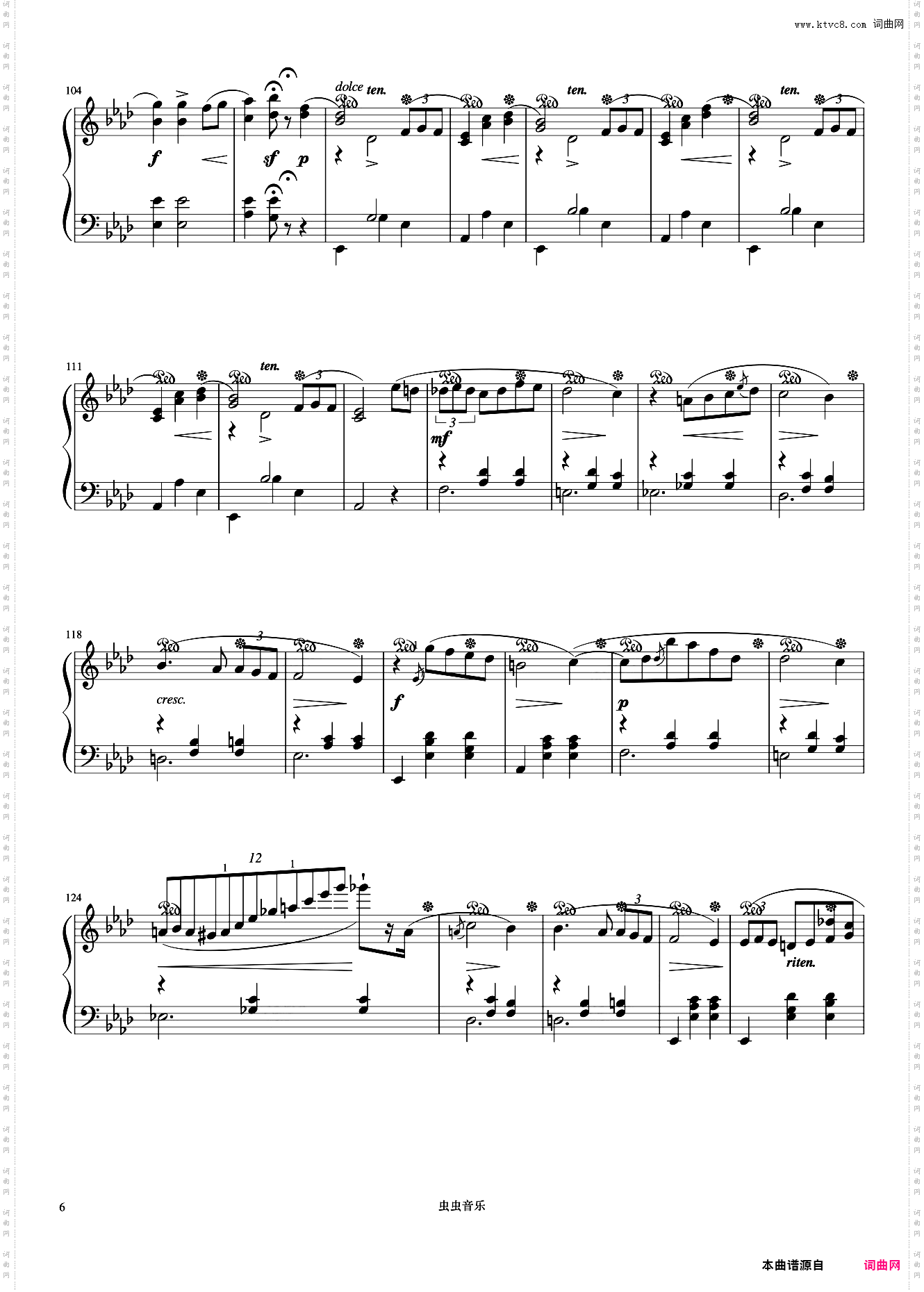 圆舞曲 Op·69 No·1《肖邦圆舞曲集》