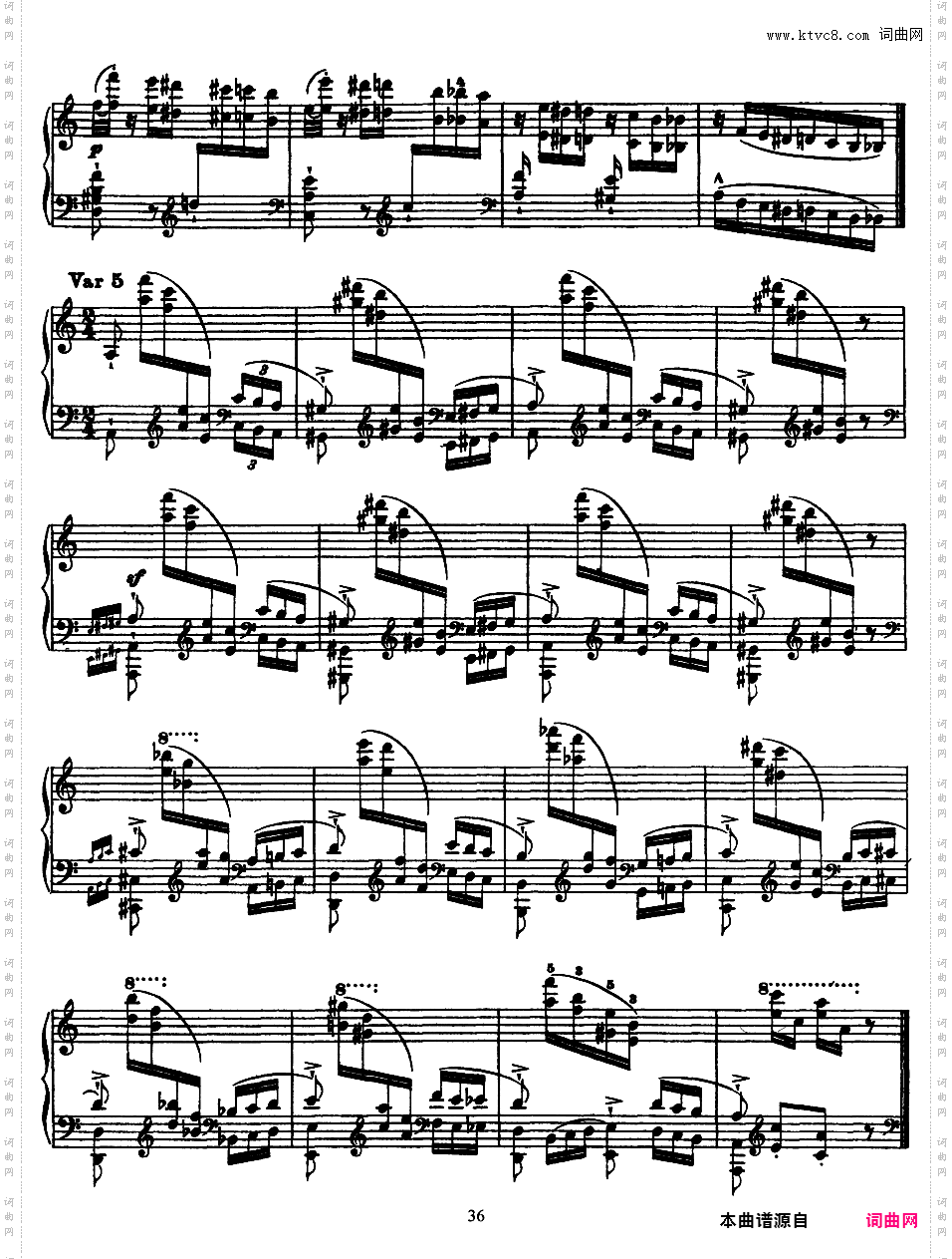 6首帕格尼尼大练习曲 Grands Etudes de Paganini S·141