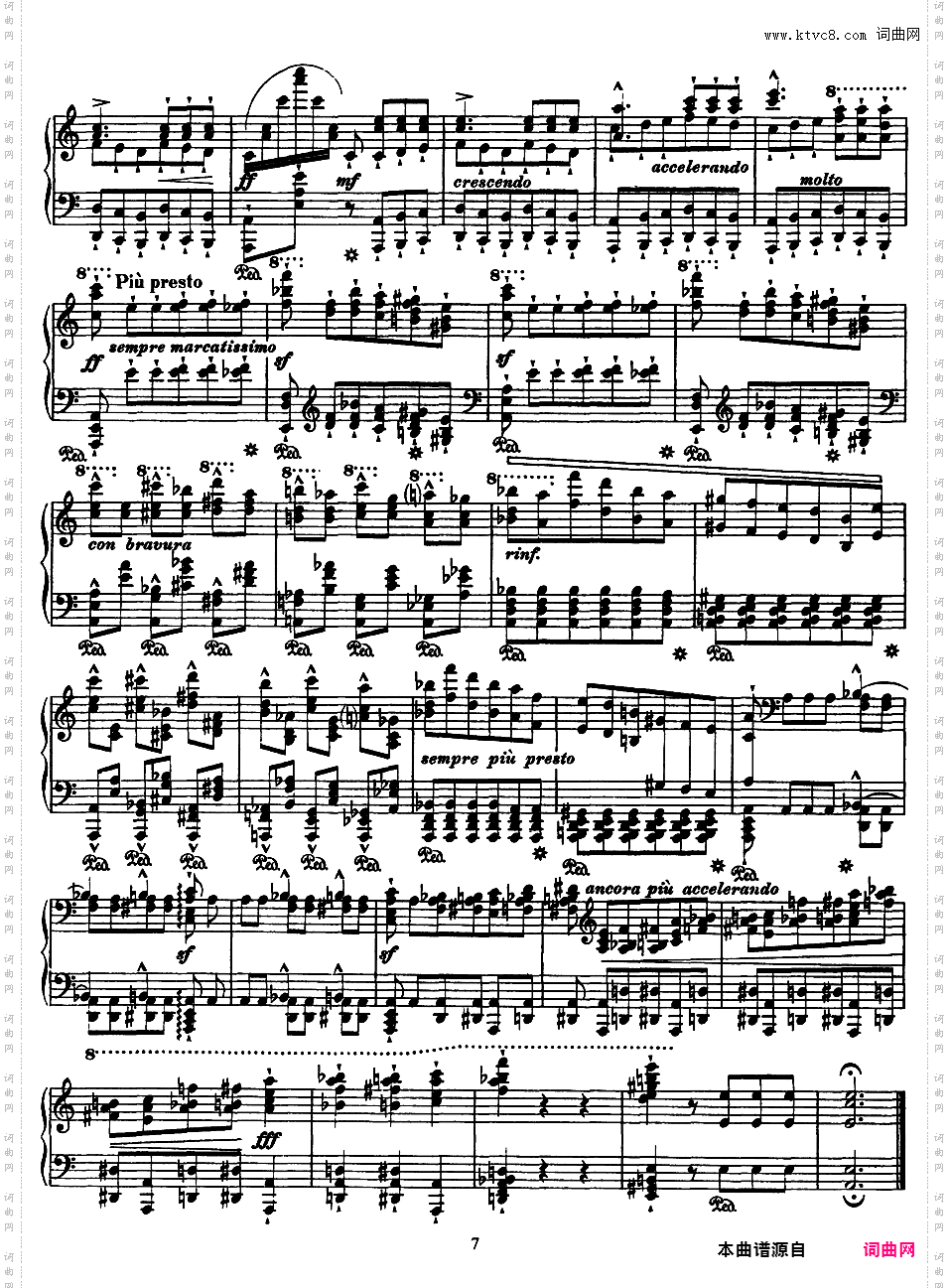 12首超技练习曲 Etudes d'***ution Transcendante S·139Liszt 12 Grand Etudes 第一册