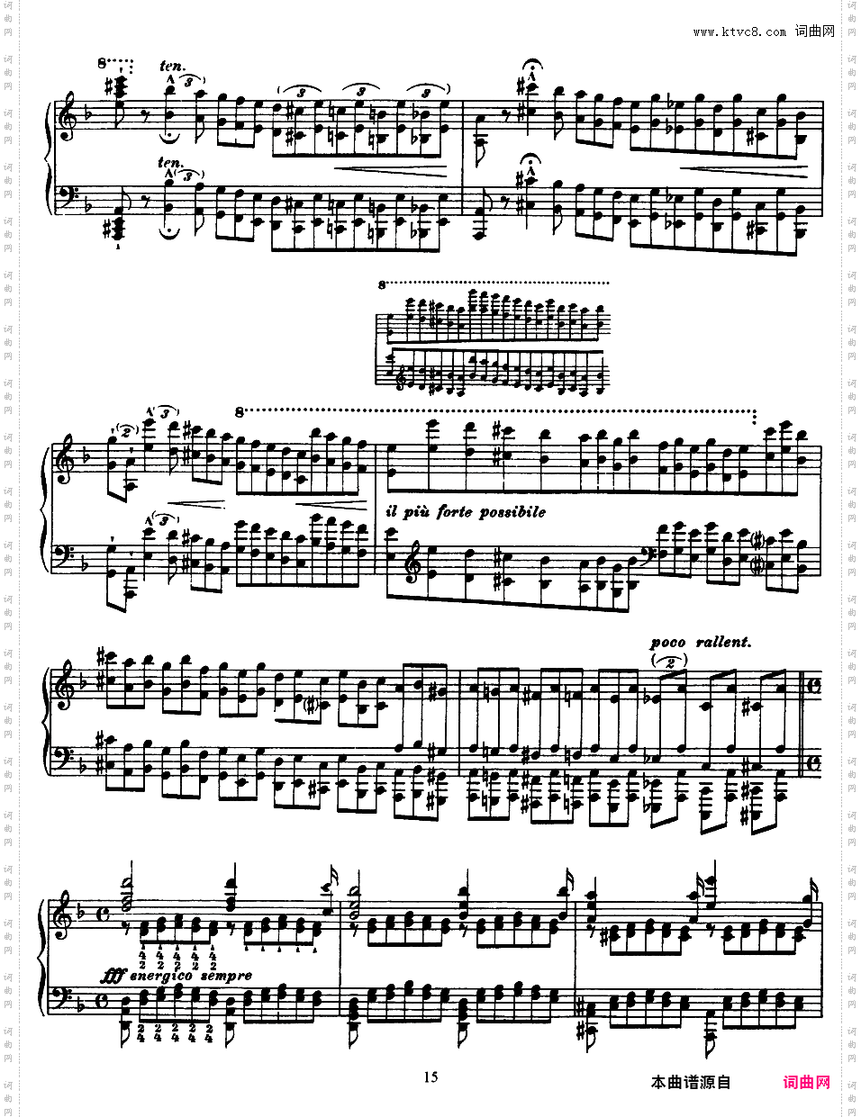 12首超技练习曲 Etudes d'***ution Transcendante S·139Liszt 12 Grand Etudes 第一册
