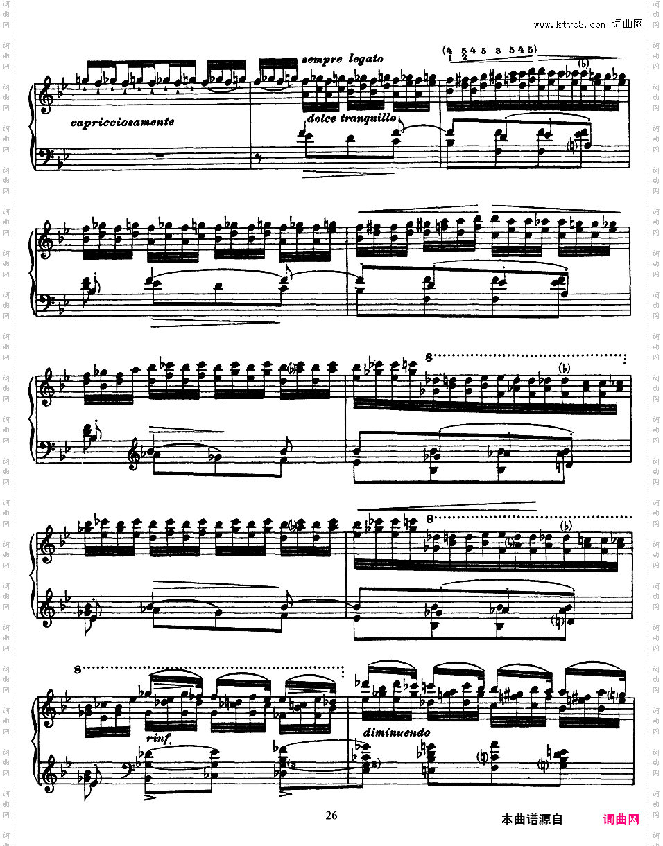 12首超技练习曲 Etudes d'***ution Transcendante S·139Liszt 12 Grand Etudes 第一册
