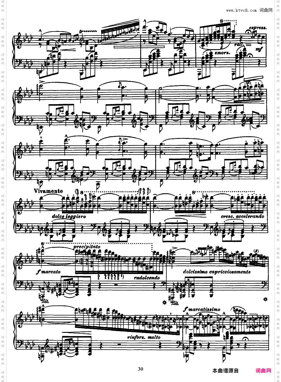 12首超技练习曲 Etudes d'***ution Transcendante S·139Liszt 12 Grand Etudes 第二册