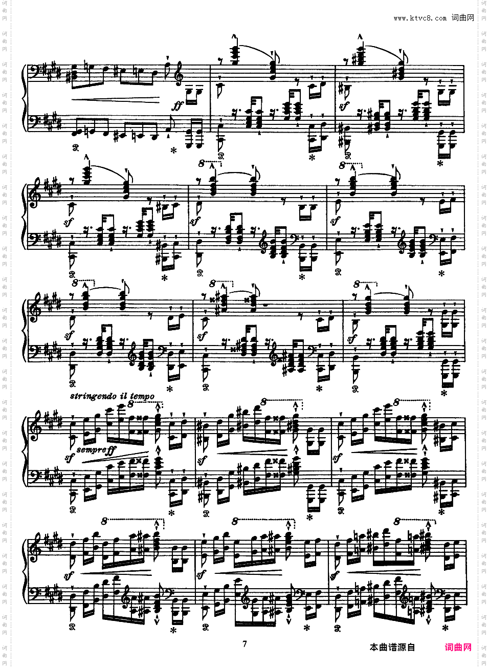 西班牙狂想曲 Rhapsodie Espagnole S·254